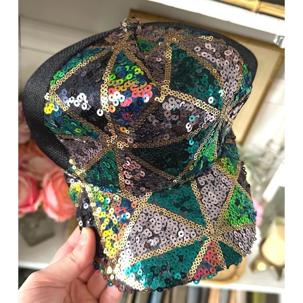 Women's Sequined Baseball Cap